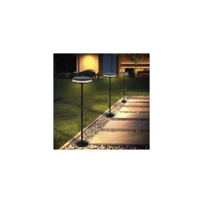 KELU Solar & USB Rechargeable Lamp - ARTU - IP54 140lm 3000mAh Black — image 4