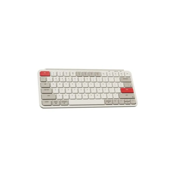 Keychron B1 Pro - B1P-K13 - Ultraslim Mini Wireless BT Keyboard ZMK Online customize Retro Red 75% US — image 2