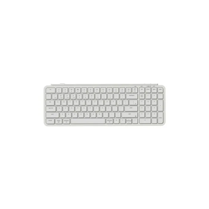 Keychron B2 Pro (B2P-K8) Ultraslim Mini Wireless BT Keyboard ZMK Online customize White 96% US Lay — image 1