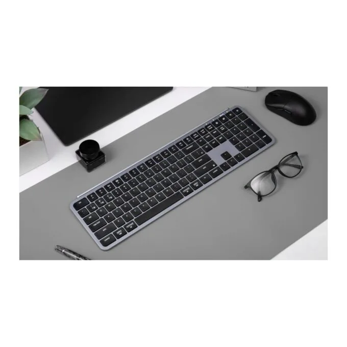 Keychron B6 Pro B6P-K1 Ultraslim Wireless Keyboard 100% US Gray — image 3