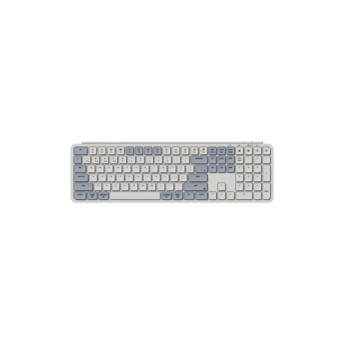 Keychron B6 Pro B6P-K11 Ultraslim Wireless Keyboard ZMK Retro Blue 100% US — image 1