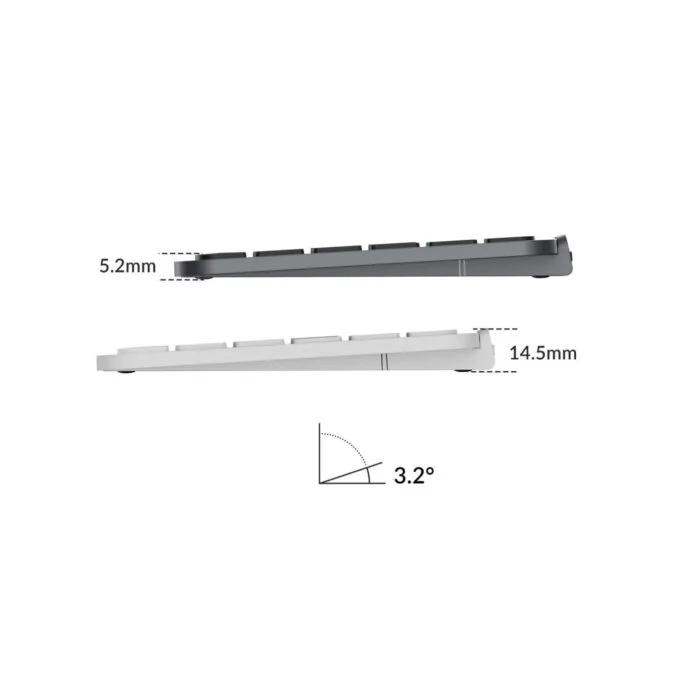 Keychron B6 Pro B6P-K8 Ultraslim Wireless Keyboard ZMK 100% US — image 6