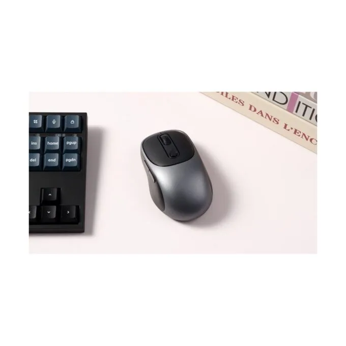 Keychron BM24 (BM24-C61) Wireless Mouse 1K Polling Rate Metal Gray — image 3
