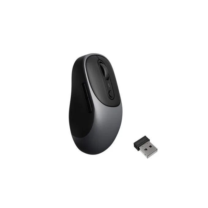 Keychron BM24 (BM24-C61) Wireless Mouse 1K Polling Rate Metal Gray — image 1