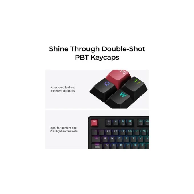 Keychron C3 Pro (C3PX-H3) QMK VIA Super Brown 8K 80% US RGB — image 6