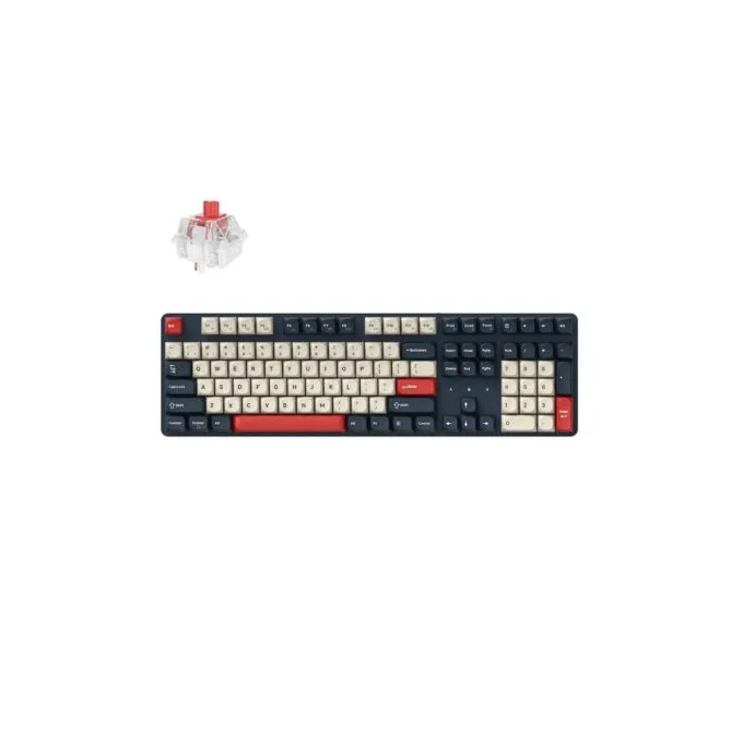 Keychron J5 KJ5-H1Z QMK Wireless Mech Keyboard Red Switch Hot-Swap RGB 100% US — image 1