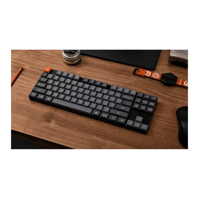 Keychron K1 Max K1M-H1 80% TKL ANSI Black Red Switch RGB Hot-Swap — image 7