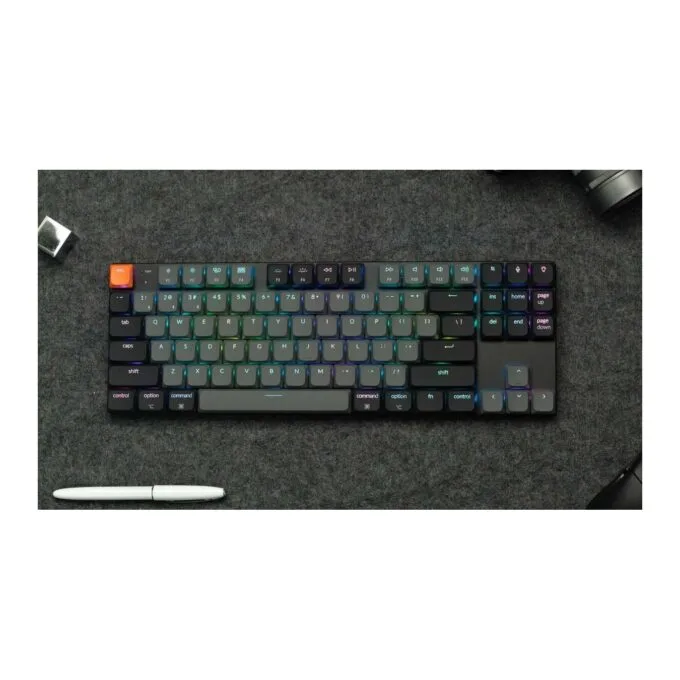 Keychron K1 V6 K1X-B1 QMK Wireless Mech Keyboard Red Switch RGB 80% US — image 2