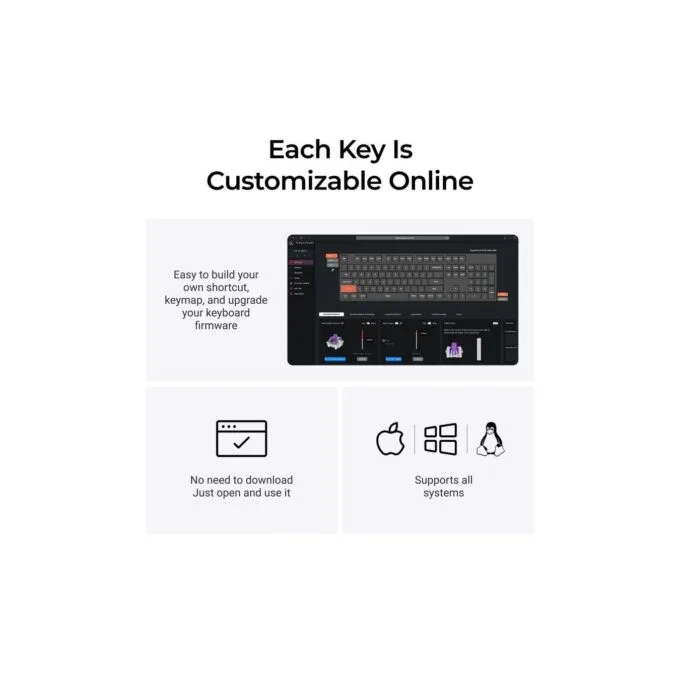 Keychron K10 HE K10H-J1 Shine-Through Wireless Magnetic Hall Effect RGB Keyboard 100% US — image 4