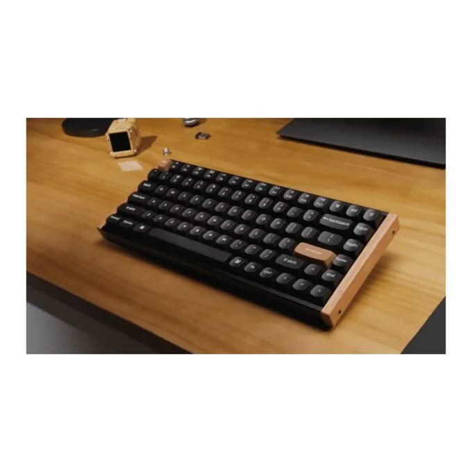 Keychron K2 HE K2H-F1 Wireless Magnetic Hall Effect RGB 75% US Wood — image 3