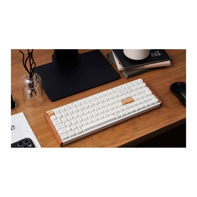 Keychron K4 HE K4H-Q1 Special Wood Edition White 96% US Hall Effect Keyboard — image 3