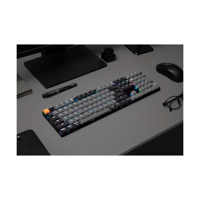 Keychron K5 V2 (K5X-B4) QMK Wireless Mechanical Keyboard Banana Switch RGB 100% US — image 2