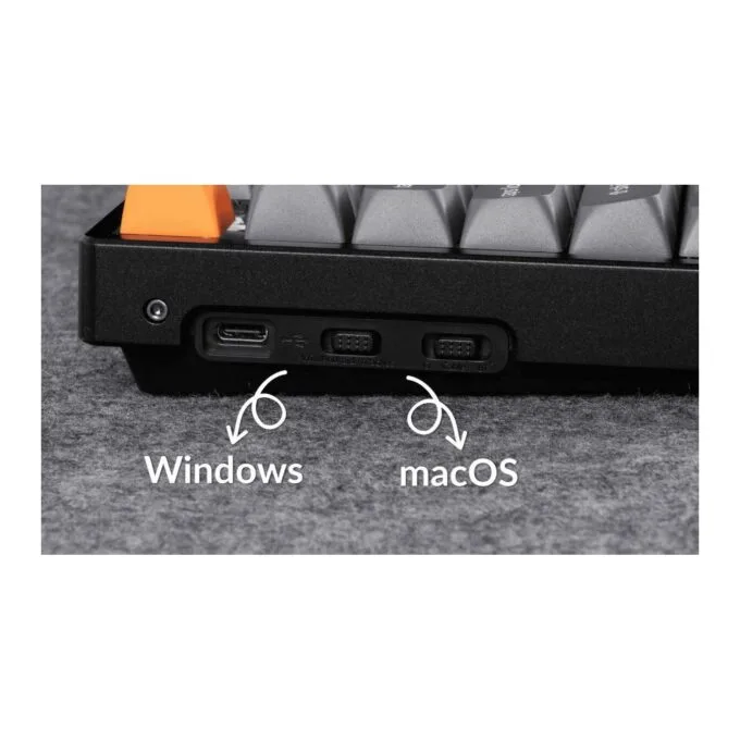 Keychron K8 Max K8M-B3 QMK Wireless Mechanical Keyboard Brown Switch RGB 80% US — image 5