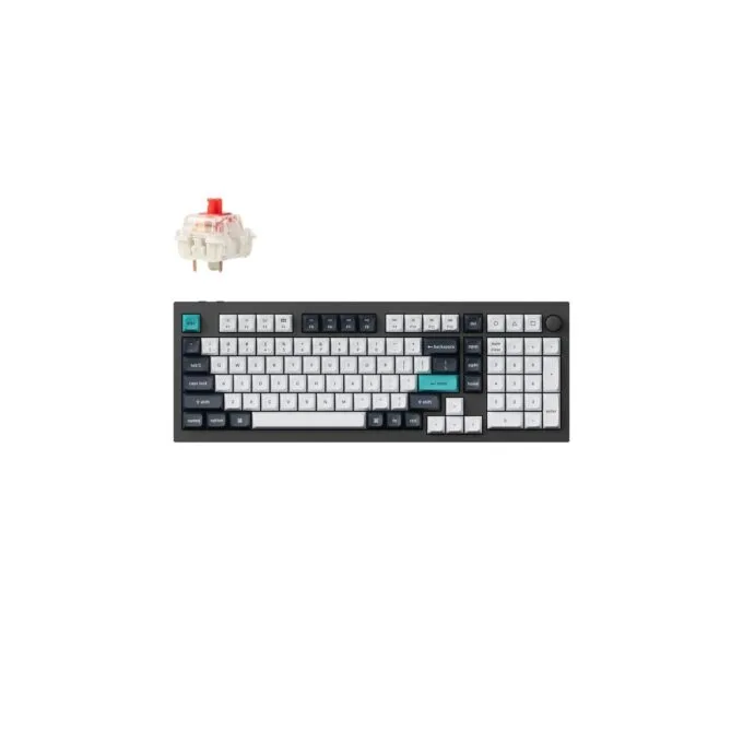 Keychron Q5 Max Q5M-M1 QMK/VIA Wireless 96% Mechanical Keyboard-Red Switch US — image 1