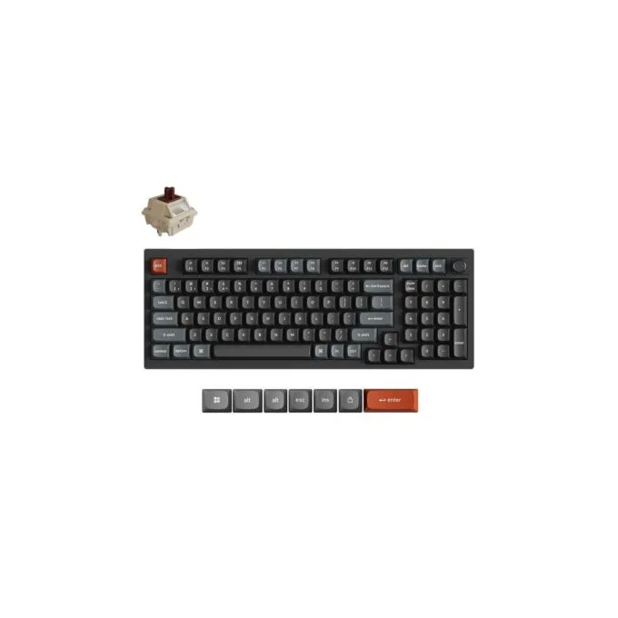 Keychron V5 Ultra 8K Wireless Mechanical Keyboard V5U-D3 Brown RGB 96% US — image 1