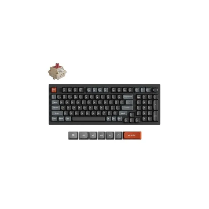 Keychron V5 Ultra V5U-D1 8K Wireless Mechanical Keyboard Red Switch RGB 96% US — image 1