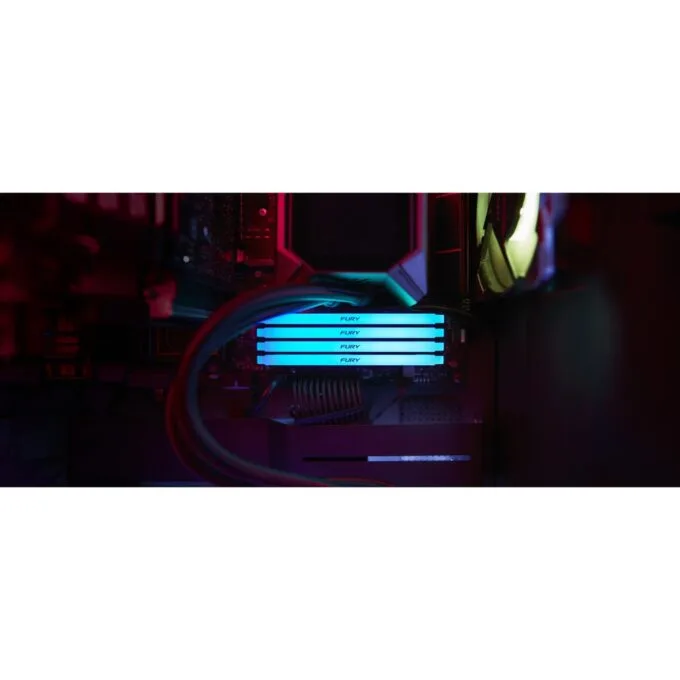 KINGSTON 32GB 3200MT s DDR4 CL16 DIMM Kit of 2 FURY Beast RGB - DDR4, 32GB total, 2x16GB, RGB — image 6