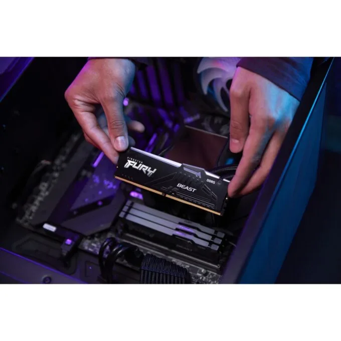 Kingston 32GB 5200MHz DDR5 CL40 DIMM Kit of 2 FURY Beast RGB — image 5