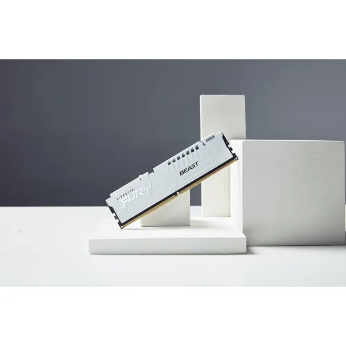 KINGSTON 32GB 6000MT s DDR5 CL30 DIMM Kit of 2 FURY Beast White EXPO - White, 32GB (2x16GB), DDR5-6000, CL30, EXPO — image 3