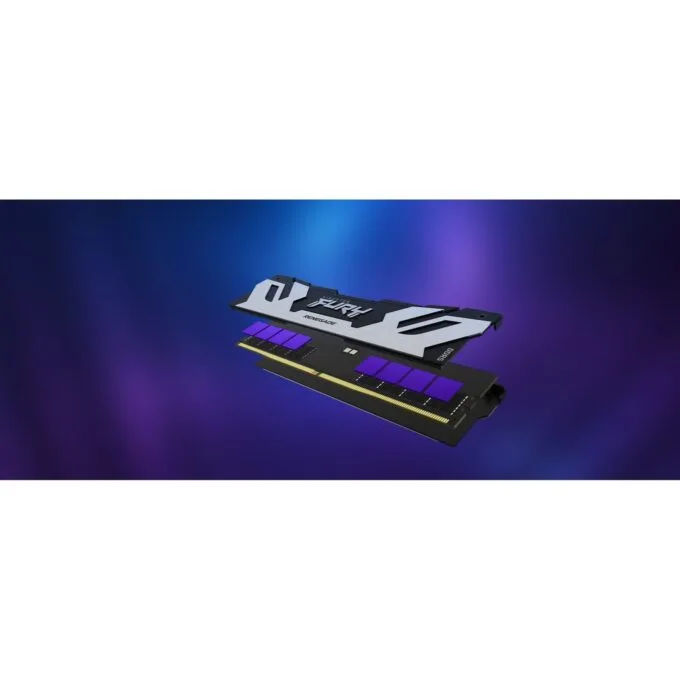 KINGSTON 32GB 8000MT s DDR5 CL38 DIMM Kit of 2 FURY Renegade Silver XMP — image 4