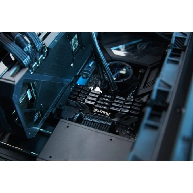 KINGSTON 32GB 8000MT s DDR5 CL38 DIMM Kit of 2 FURY Renegade Silver XMP — image 5