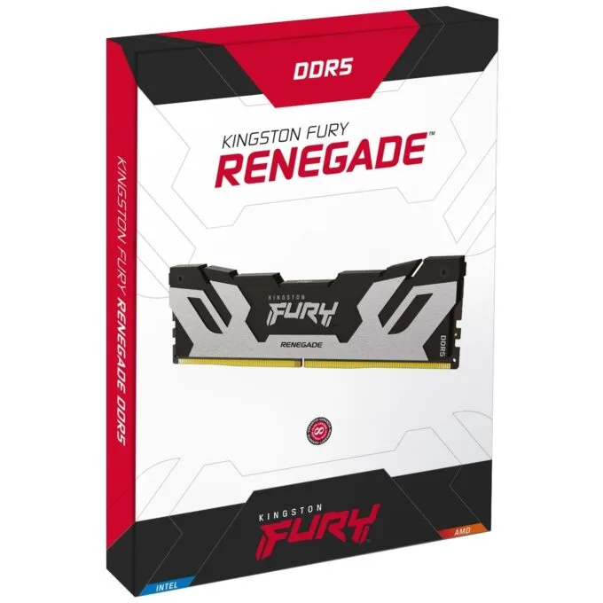 KINGSTON 48GB 6000MT s DDR5 CL32 DIMM FURY Renegade Silver XMP - Silver, 48 GB, 6000MT s, DDR5, CL32, 288-pin DIMM — image 15