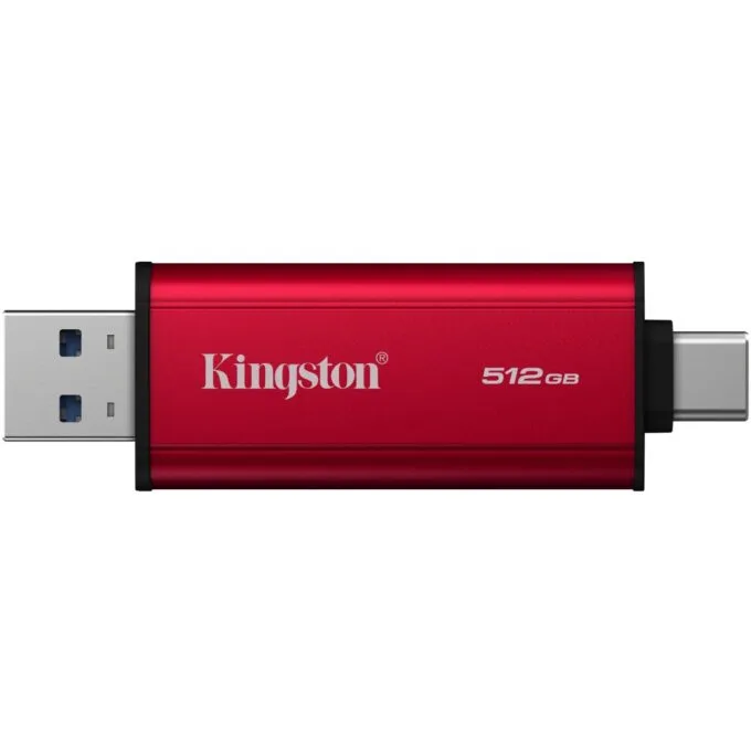 Kingston 512GB Dual USB-A/C Portable - Up to 1050 MB/s - USB 3.2 Gen 2 — image 2