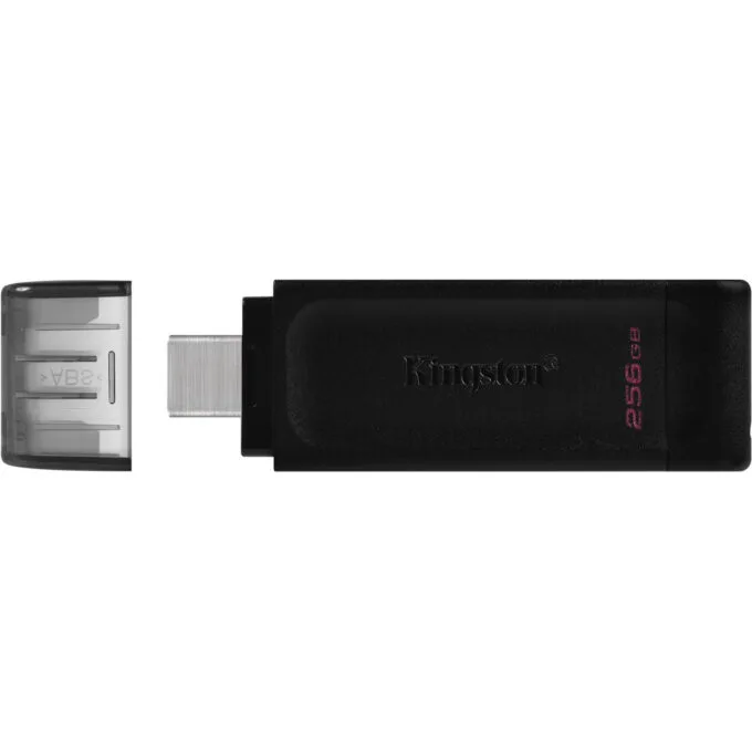 Kingston DataTraveler DT70 - 256GB USB-C 3.2 Gen 1 - Black — image 3