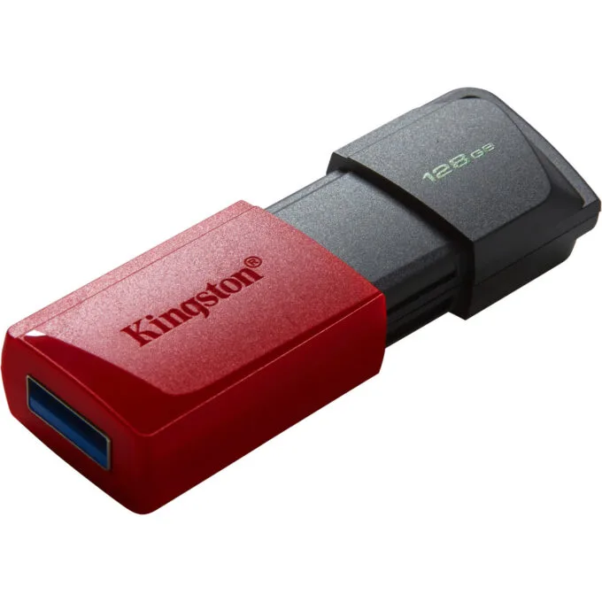 Kingston DataTraveler Exodia M - 128GB USB 3.2 Gen1 - Black/Red Slide USB-A Flash Drive — image 8
