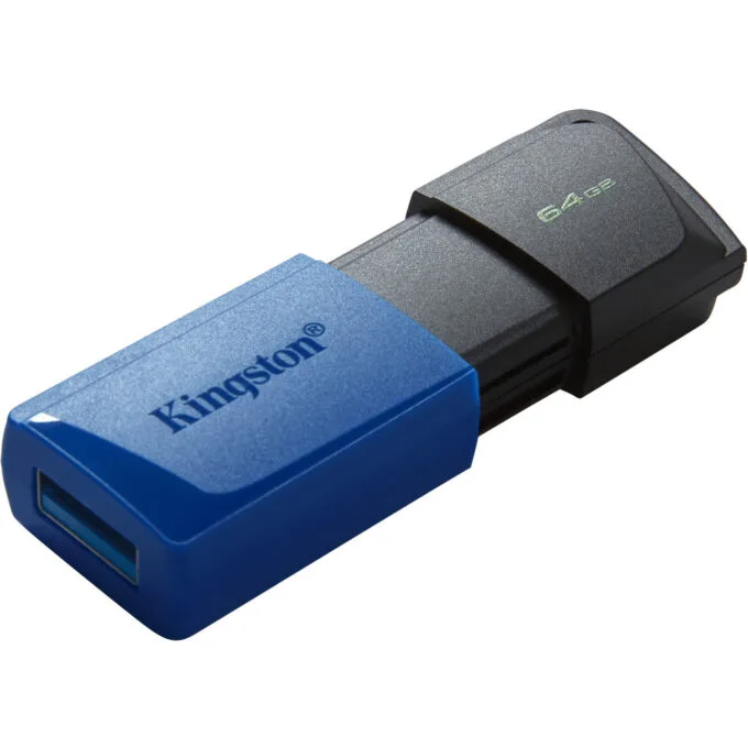 Kingston DataTraveler Exodia M - 64GB USB 3.2 Gen 1 Flash Drive - Black & Blue — image 7