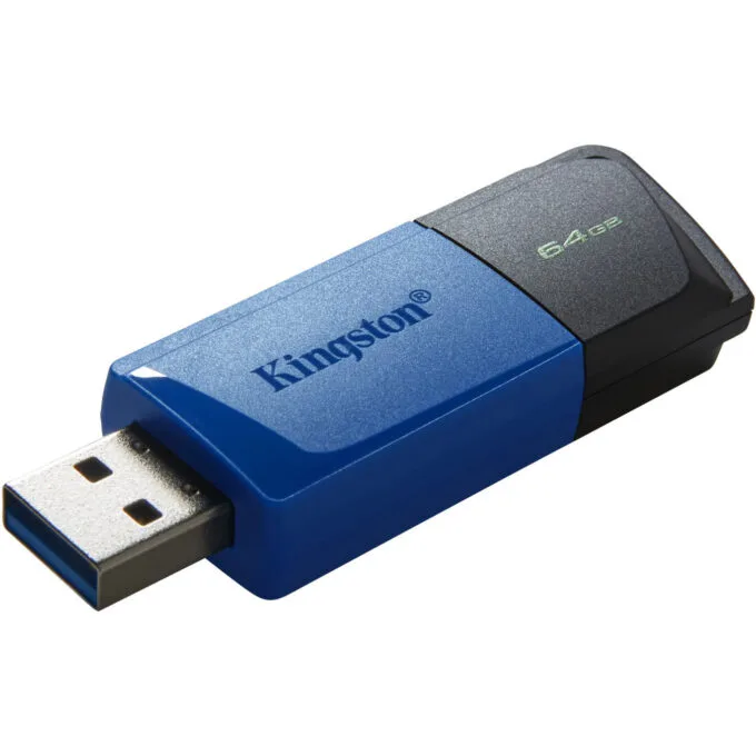 Kingston DataTraveler Exodia M - 64GB USB 3.2 Gen 1 Flash Drive - Black & Blue — image 8