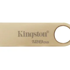 Kingston DataTraveler SE9 G3 DTSE9G3 - 128GB USB 3.2 Gen1 Metal Capless Flash Drive, Gold