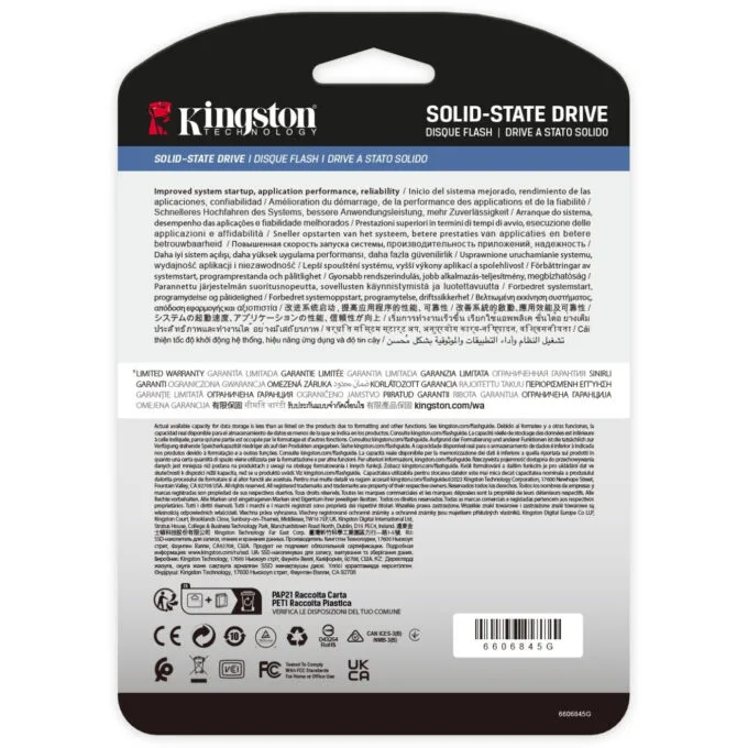 Kingston DC3000ME - 3.84TB U.2 NVMe PCIe 5.0 Enterprise SSD, 14,000 MB/s — image 5
