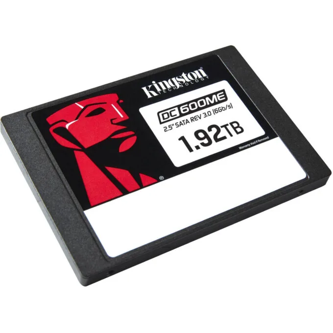 Kingston DC600ME - 1.92TB 2.5" SATA III Enterprise SSD - Mixed-Use, 3D TLC, 7mm — image 2