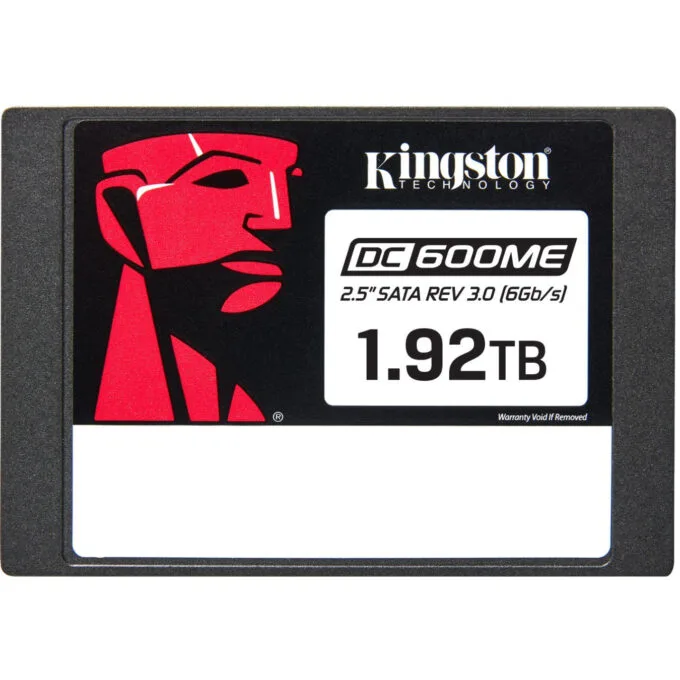 Kingston DC600ME - 1.92TB 2.5" SATA III Enterprise SSD - Mixed-Use, 3D TLC, 7mm — image 1