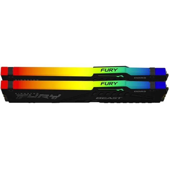 Kingston FURY Beast DDR5 64GB (2x32GB) 5600MT/s CL36 DIMM Kit EXPO RGB - 288-pin — image 2