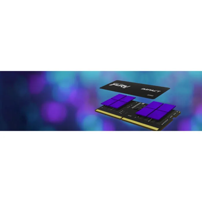 Kingston FURY Impact 32GB (2x16GB) DDR5-6400 SODIMM CL38 XMP 3.0 - Black — image 11