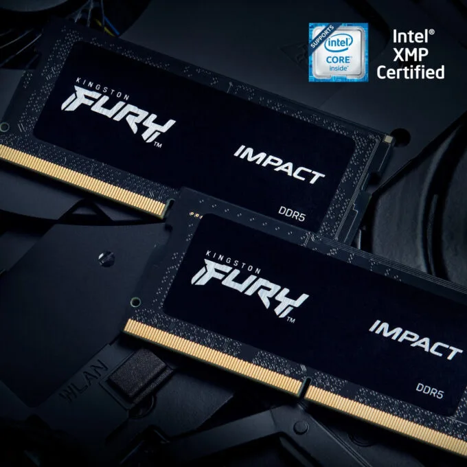 Kingston FURY Impact 32GB (2x16GB) DDR5-6400 SODIMM CL38 XMP 3.0 - Black — image 14