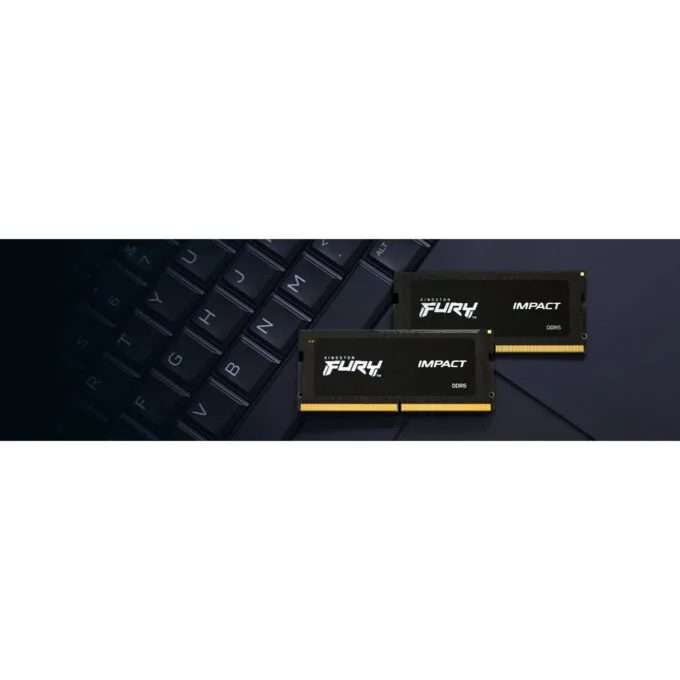 Kingston FURY Impact 32GB (2x16GB) DDR5-6400 SODIMM CL38 XMP 3.0 - Black — image 7