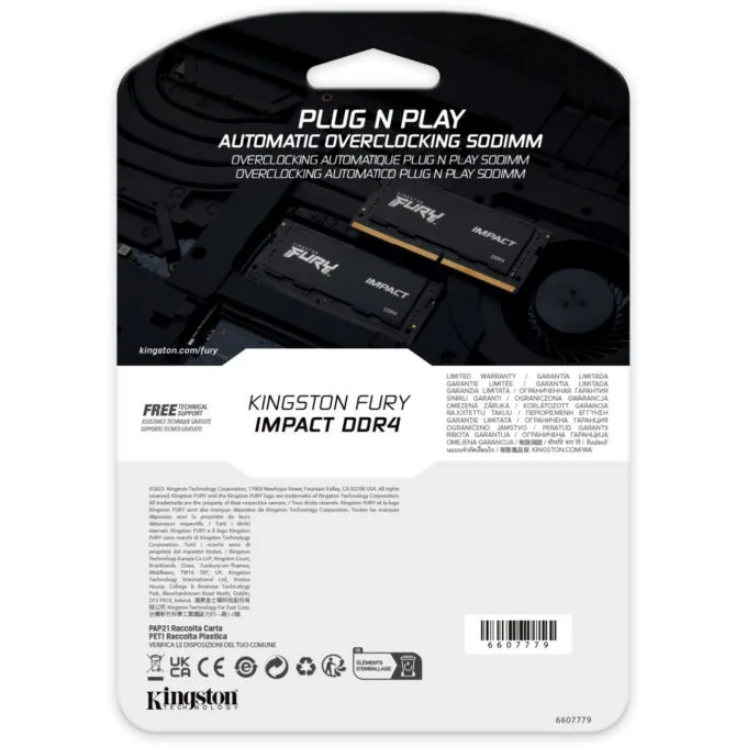 Kingston FURY Impact - 32GB DDR4-3200 CL20 SO-DIMM - Black — image 8