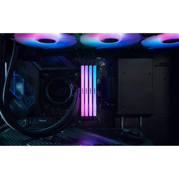 KINGSTON FURY Renegade DDR5 96GB (2x48GB) 6400MT/s CL32 DIMM Kit - RGB XMP — image 3