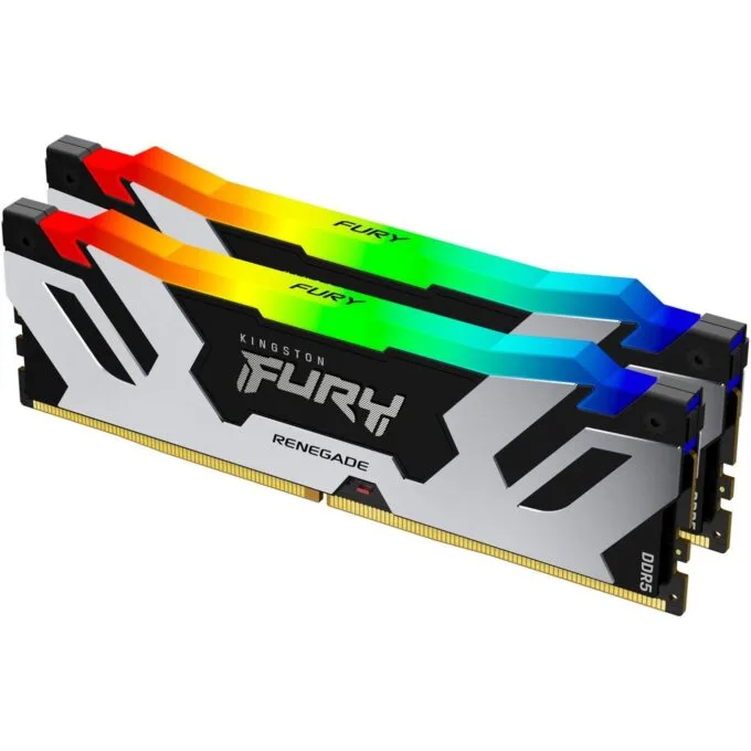KINGSTON FURY Renegade DDR5 96GB (2x48GB) 6400MT/s CL32 DIMM Kit - RGB XMP — image 1