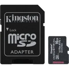 Kingston Industrial microSD Card 16GB - Adapter Included