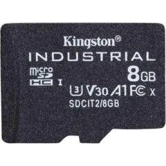 Kingston Industrial microSD Card - 8GB - 100 MB/s
