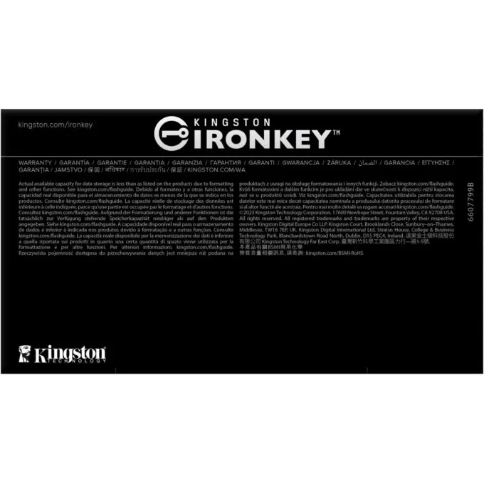 Kingston IronKey USB-Stick 32GB - D500S - Black, USB 3.2 Gen1, AES-256, FIPS 140-3 — image 9