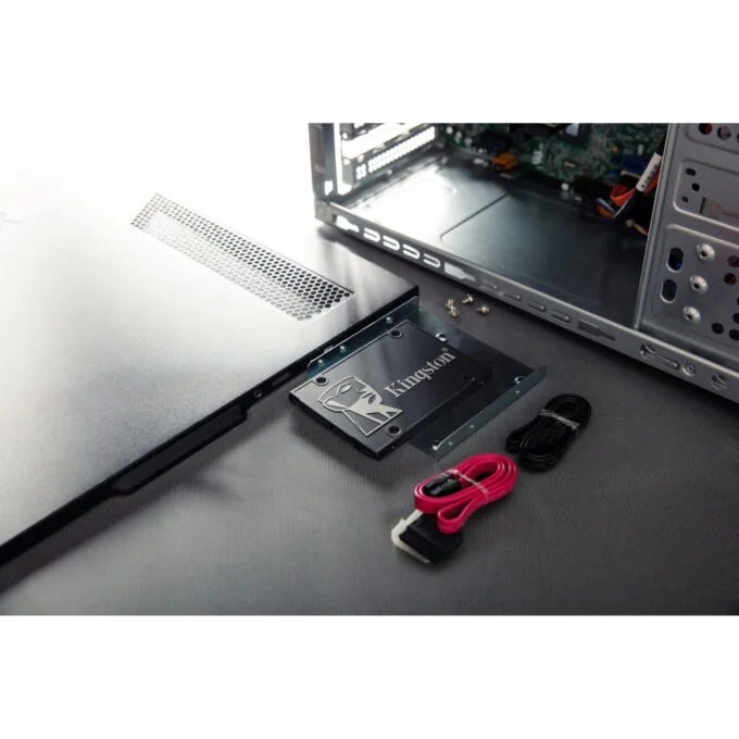 Kingston KC600 - 256GB 2.5" SATA III SSD - 3D TLC, 550MB/s Read, AES-256 Hardware Encryption, 7mm — image 6