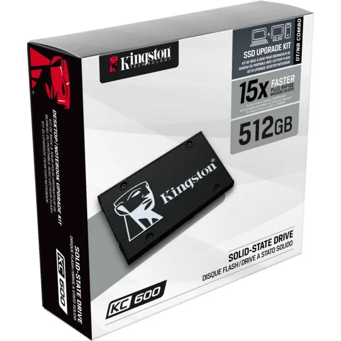 Kingston KC600 512GB 2.5" SATA III SSD - 550/520 MB/s — image 5