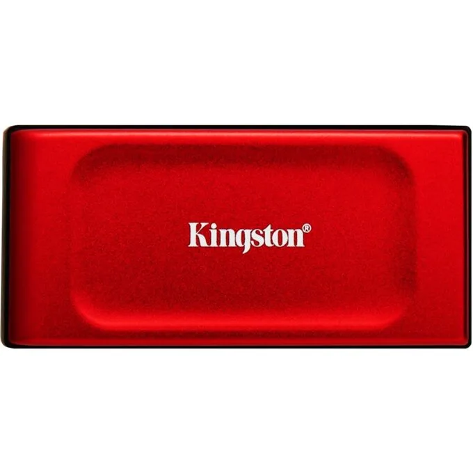 Kingston XS1000 USB 3.2 Gen2 Portable SSD - XS1000 - Red, 1TB — image 1