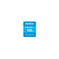 KIOXIA EXCERIA G2 SDXC Card - 128GB - UHS-I (U3/V30), Class 10, 100MB/s Read, Blue