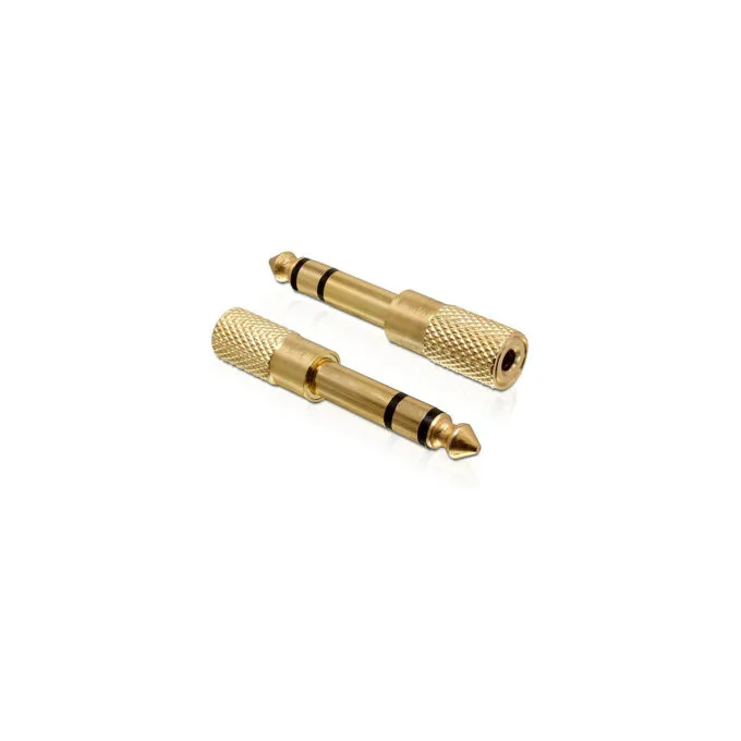 Klinke Adapter Delock 3.5mm - to 6.3mm Bu — image 1